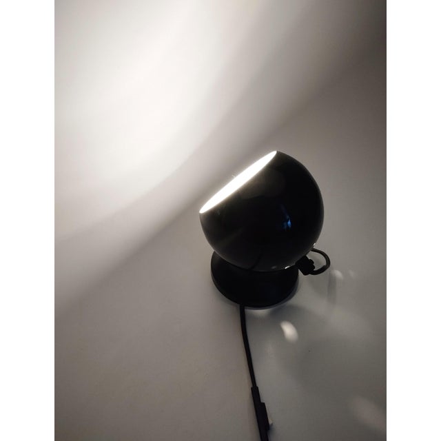 Black Magnetic Eyeball Table Lamp by Benny Frandsen for E.S. Horn, Denmark, 1970s For Sale - Image 10 of 12
