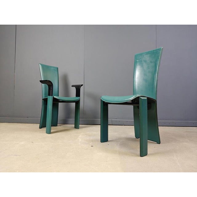 1980s Vintage Dining Chairs attributed to Pietro Costantini, 1980s, Set of 6 For Sale - Image 5 of 12