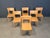 Vintage Oak Dining Chairs, Belgium, 1980s, Set of 6 For Sale - Image 11 of 15