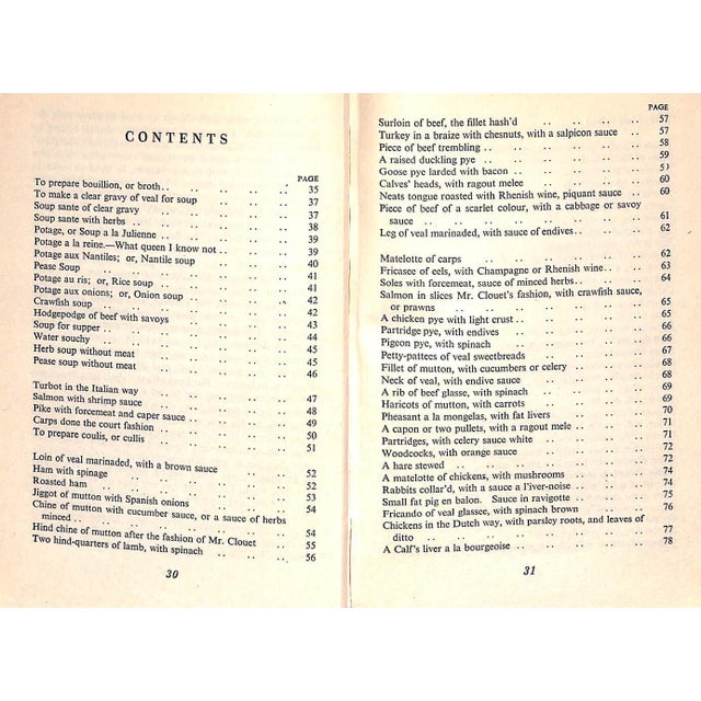 White "The Cook's Paradise: Being the Recipes of William Verral" 1948 Verral, William For Sale - Image 8 of 9