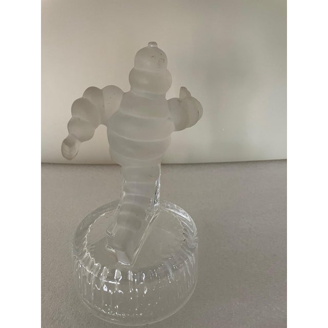 Michelin Figurine in Crystal, 1980s For Sale - Image 4 of 8