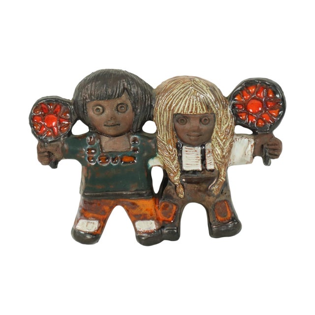 Wall Sculpture by Elisabeth Vandeweghe for Perignem, 1960s For Sale - Image 13 of 13