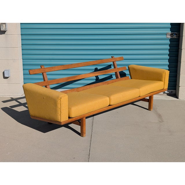 Mid Century Modern Sofa by Hans Wegner Ge-236 for Getama, Denmark, C1960s For Sale - Image 12 of 18