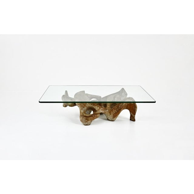 Coffee Table attributed to Claudio Trevi, 1970s For Sale - Image 9 of 9
