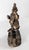 17th or 18th Century Chinese Sino-Tibetan Gilt Bronze Buddhist Makala Faced Deity Figure For Sale - Image 10 of 18