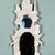 1970s 1971 Gampel Stoll White Gloss Chinoiserie Pagoda Mirror For Sale - Image 5 of 17
