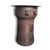 Tribal Mid 20th Century Southeast Asian Bronze Rain Drum Form Pedestal or Side For Sale - Image 3 of 8