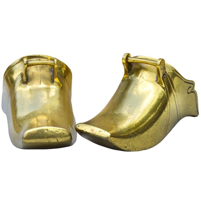 Early 20th Century Spanish-Colonial Equestrian Brass Horse Slipper Stirrups - A Pair For Sale - Image 4 of 8