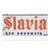 Enameled Advertising Sign from La Slavia For Sale - Image 4 of 7