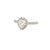 Traditional Pear Shaped Diamond Engagement Ring 14k Gold 1.19 TCW Certified, Size 4.5 For Sale - Image 3 of 10