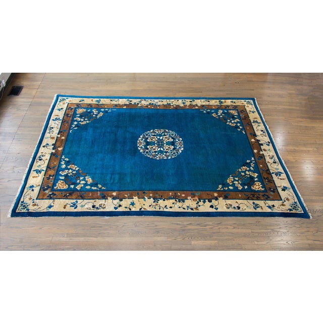 Late 19th Century Chinese Peking Rug For Sale In Chicago - Image 6 of 16