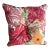16” X 16” Lilly Pulitzer Heritage Floral Salmon & Pink Indoor Outdoor Pillow For Sale