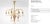Copper Oval Murano Glass Chandelier by Napoleone Martinuzzi for Venini, 1920s For Sale - Image 8 of 10