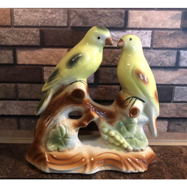 Vintage Love Birds Statue Chairish