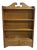 Victorian Open Adjustable Bookcase in Oak For Sale