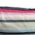 A gorgeous and large bright stripe lumbar pillow in pink, blue, green, and black. This large custom pillow was created...
