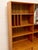 Chocolate Mid 20th Century Danish Modern Teak Multimedia Shelf For Sale - Image 8 of 11