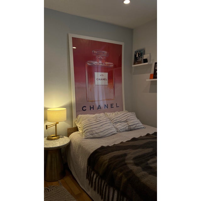 Pop Art Vintage Chanel No.5 Poster – Authorized Andy Warhol Reproduction, Framede For Sale - Image 3 of 8
