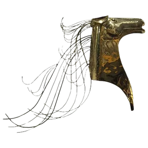 Curtis Jere Horse Wall Sculpture