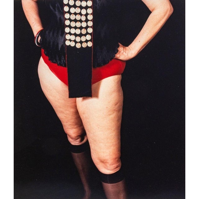 Anne Sager (American, 1930-2024), Standing Female Figure, Color Photograph, Chromogenic Print, from the "Women Over 50"...