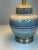 Ceramic Ceramic Blue + White Table Lamp For Sale - Image 7 of 12