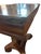 Wood Lexington Regency Style Console Table With Lyre Base in Cherry For Sale - Image 7 of 12