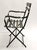 French Children's Garden Folding Chair, 1930s For Sale - Image 6 of 9