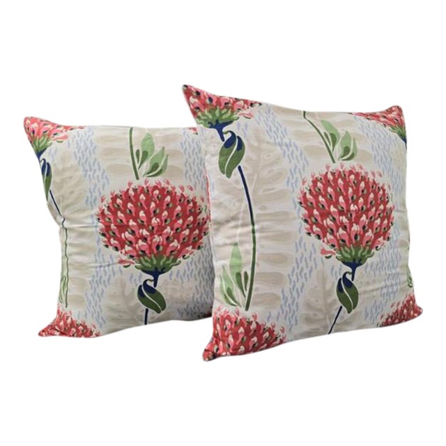 Thibaut Tiverton Pillow Shams - a Pair For Sale