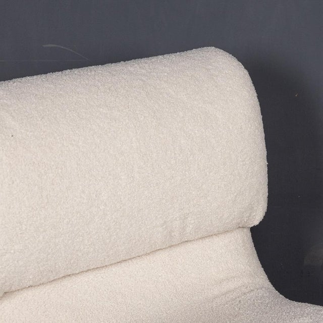 Lounge Chairs in Cream Bouclé, 1980, Set of 4 For Sale - Image 15 of 16