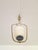 1950s Mid-Century Scandinavian Brass Pendant Lamp with Glass Shade, 1950s For Sale - Image 5 of 18