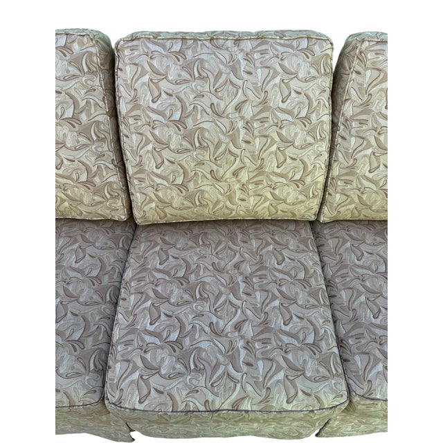 Early 21st Century Taylor King Three Seat Roll Arm Upholstered Sofa For Sale - Image 5 of 10