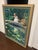 1990s Monumental Original Oil on Canvas by Nelda Pieper | "Enlightened Reflection" | 55" Large For Sale - Image 4 of 7