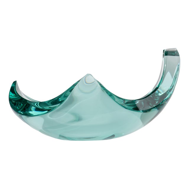 Decorative Dish Bowl by Erwin Walter Burger for Fontana Arte, 1970s For Sale