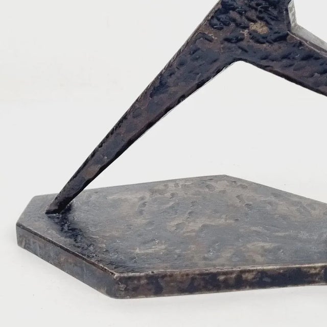 1960s Painted Metal Fencer Figure, 1960s For Sale - Image 5 of 13