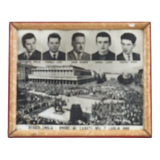 Commemorative Poster for Reggio Emilia Honor to the Fallen of July 7, 1961 For Sale