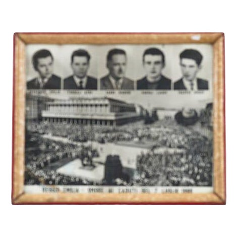 Commemorative Poster for Reggio Emilia Honor to the Fallen of July 7, 1961 For Sale