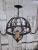 Early 20th Century Art Deco Dutch Wrought Iron Chandelier in the style of Amsterdam School For Sale - Image 4 of 16