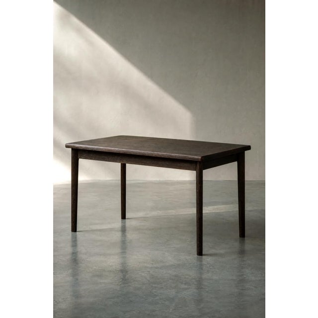 Vintage Danish Modern Oak Wood Folding Dining Table from Am Møbler, 1960s For Sale - Image 4 of 18
