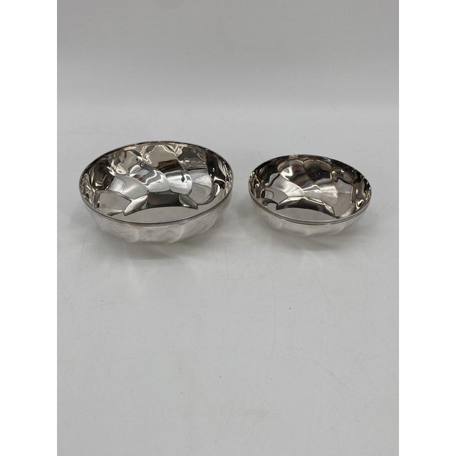Silver-Plated Bowls from Christofle, France, Set of 2 For Sale - Image 17 of 17