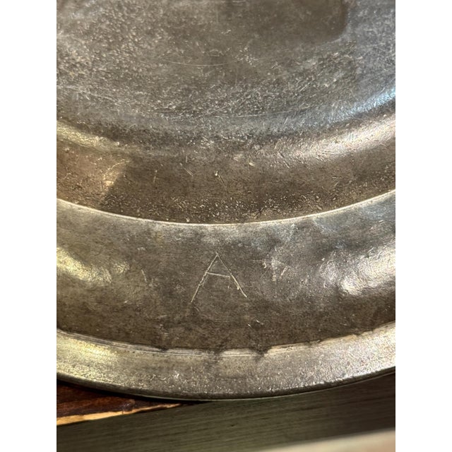 Late 18th Century Pewter Plates feat. French King Henri II & Queen Claude For Sale - Image 10 of 10
