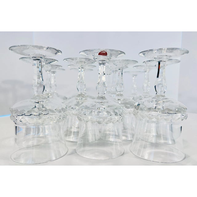 Orrefors Crystal 8oz. Silvia Water Goblets-Set of 15 For Sale In San Diego - Image 6 of 12
