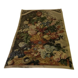 Belgium Flower Bouquet Bird Nest Tapestry For Sale