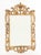 Pair of Rococo Style Silvered and Gilt Composition Framed Mirrors, each with reticulated scrolling foliate design frame...