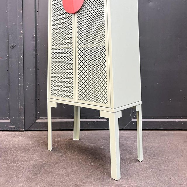 Cabinet in Metal, 1960s For Sale - Image 13 of 14