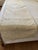 Cream Two Cream and Taupe Jab Damask Fabric King Shams With Matching Bed Scarf For Sale - Image 8 of 12