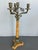 Early 20th Century Louis Phillipe Style Candelabras in Yellow Marble and Bronze- Set of 2 For Sale - Image 4 of 12