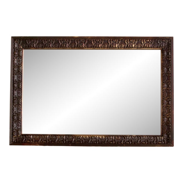 Vintage Hollywood Regency Mediterranean Revival Wall Mirror For Sale