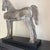 Primitive Folk Art Carved Wooden Horse Statue For Sale - Image 4 of 7