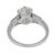 Mid Century Gia 1.15 Carat Old Mine Cut Diamond Platinum Engagement Ring, Size 4.5 For Sale In Los Angeles - Image 6 of 8