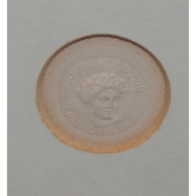 Late 19th Century Moses Strikes the Rock Louvre Museum Old Master Etching Late 19th Century For Sale - Image 5 of 9